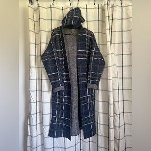 Wool sweater jacket
